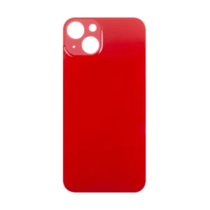 Задняя крышка для iPhone 13 с широким отверстием (красная) Premium