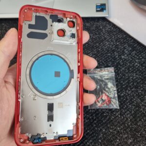 Корпус для iPhone 13 красный (ААА, антена 5G)