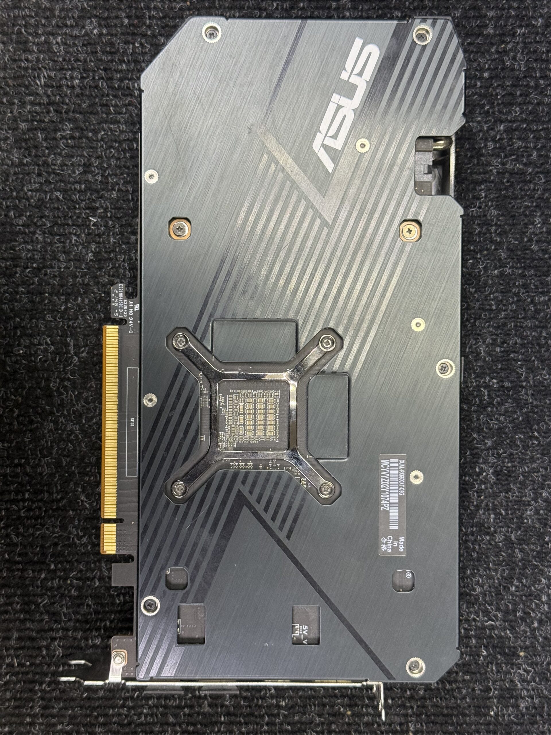 Игровая видеокарта ASUS AMD RX 6600 XT DUAL Б/У