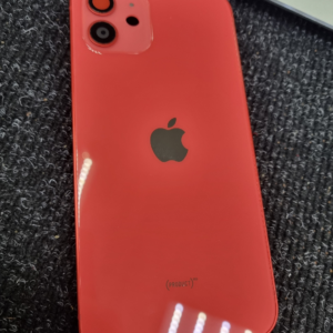 Корпус для iPhone 12 с широким отверстием (красный) качество AAA